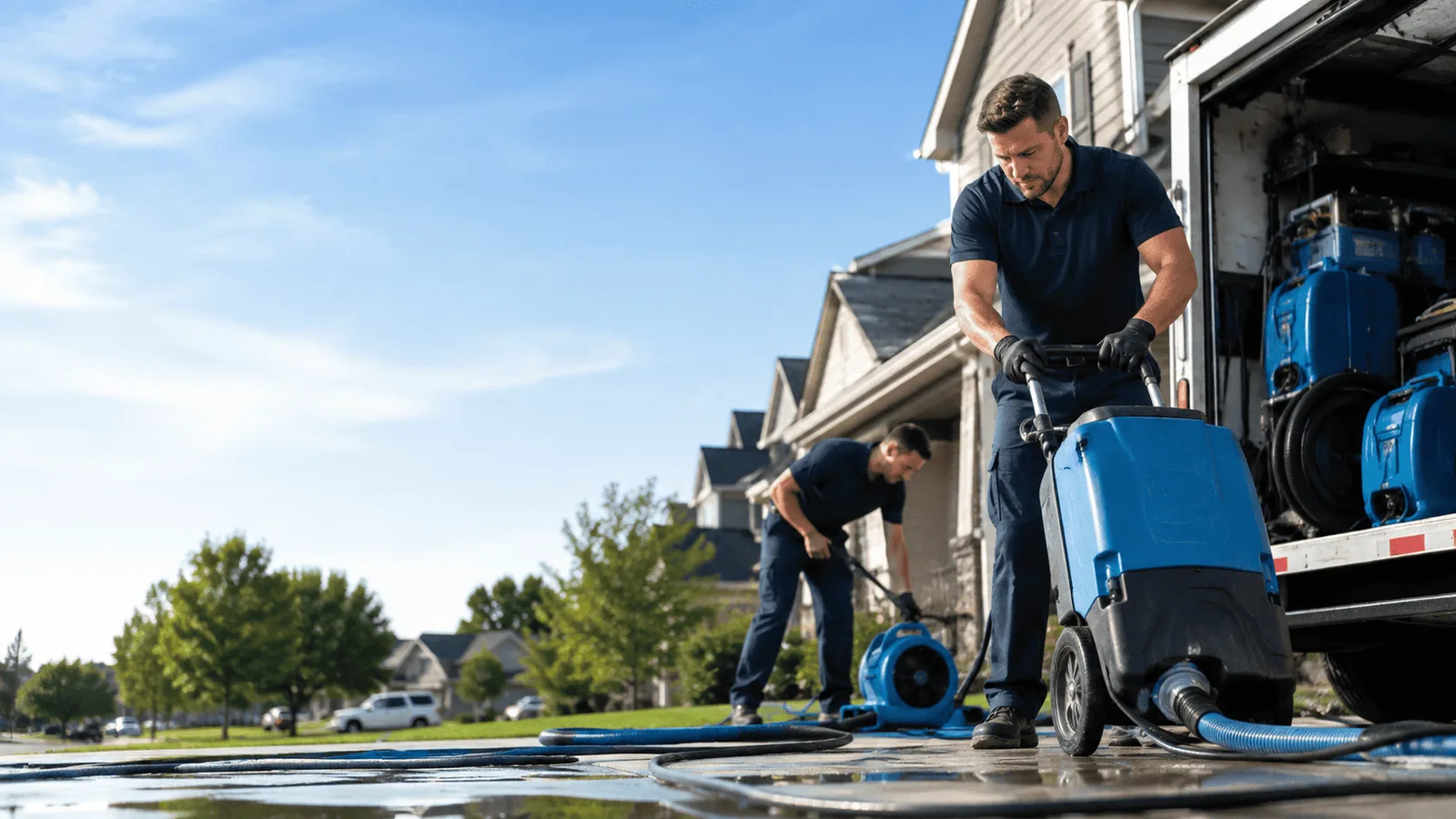 Storm Damage Cleanup being performed in Buena Vista, GA